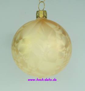 Mundgeblasene Christbaumkugeln, 