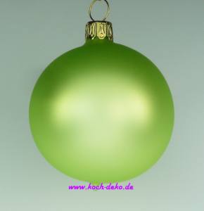 Mundgeblasene Christbaumkugeln, 